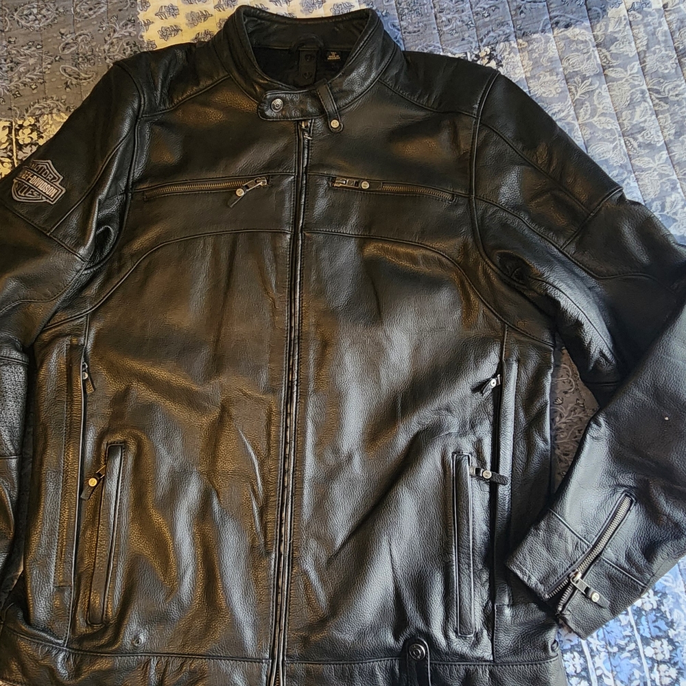Harley-Davidson Black Performance Leather Jacket